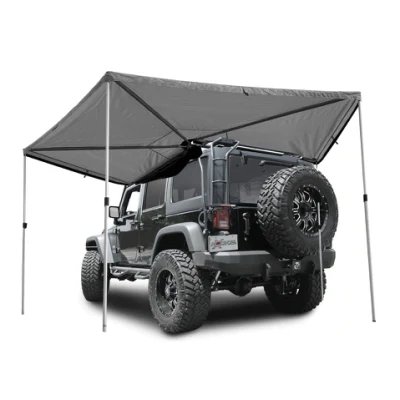 Abrigo para carro de acampamento ao ar livre 4WD 270 graus Foxwing lona retrátil para caminhão